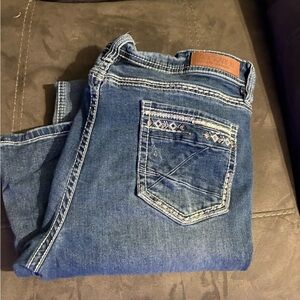 Rock & Roll Cowgirl Blue Boot Cut Jeans